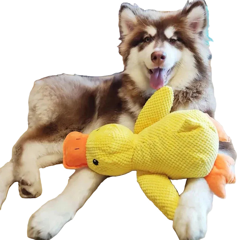 Calming Durable Duck Dog Toy. Heavy Chewing & Bite Resistant Toy For High Energy Dogs